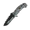 5" Spring Assisted Knife with Camo Nylon Fiber Handle