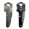 Safe-Key Concealed Knife (Silver and Black 2 pack)